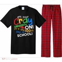 Get Your Cray On 100th Day Of School  Pajama Set thumb 0