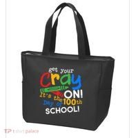 Get Your Cray On 100th Day Of School  Tote Bag thumb 3