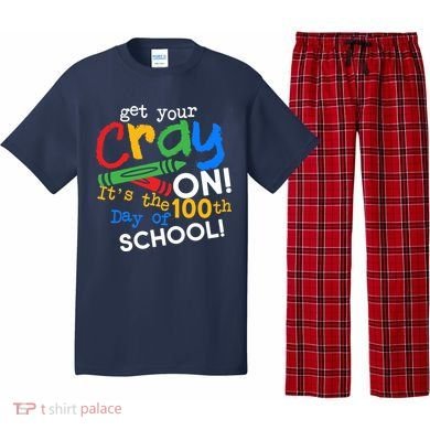 Get Your Cray On 100th Day of School Pajama Set
