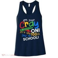 Get Your Cray On 100th Day of School Women's Tank Top thumb 0