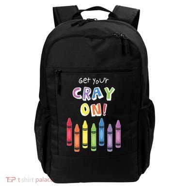 Get Your Cray On Crayon Backpack