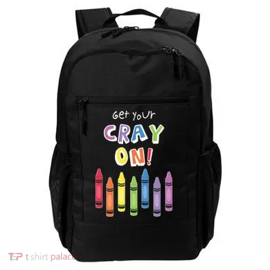Get Your Cray On Crayon Backpack
