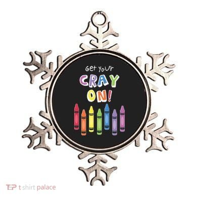 Get Your Cray On Crayon Ornament