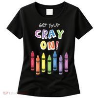 Get Your Cray On Crayon Women's T-Shirt thumb 0