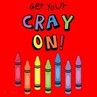 Get Your Cray On Crayon Santa Hat thumb 1