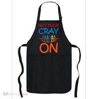 Get Your Cray On Crayon School Art Apron thumb 0