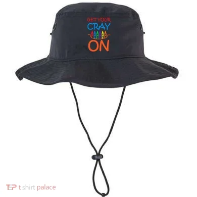 Get Your Cray On Crayon School Art Bucket Hat
