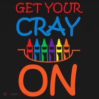 Get Your Cray On Crayon School Art Mousepad thumb 1