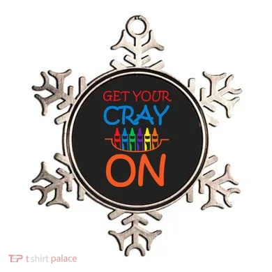 Get Your Cray On Crayon School Art Ornament
