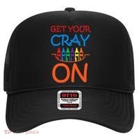 Get Your Cray On Crayon School Art Hat thumb 0