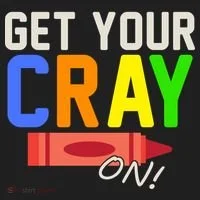 Get Your Cray-On! Fun Back To School Women's Sweatshirt thumb 2