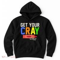 Get Your Cray-On! Fun Back To School Hoodie thumb 0
