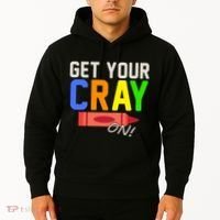 Get Your Cray-On! Fun Back To School Hoodie thumb 2