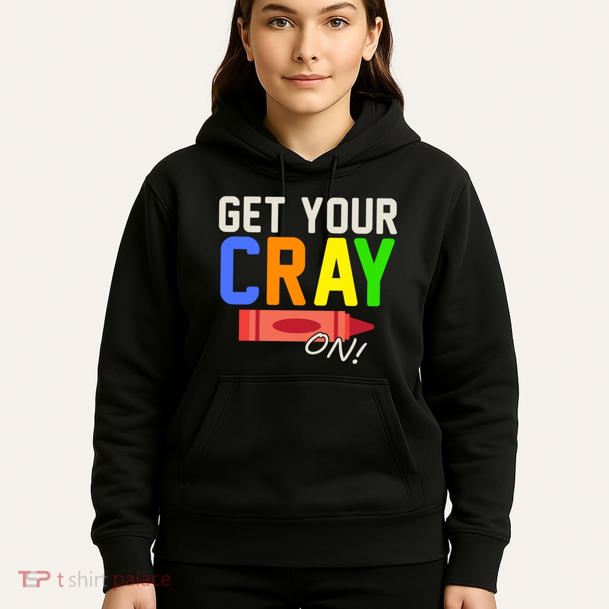 Get Your Cray-On! Fun Back To School Hoodie