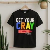 Get Your Cray-On! Fun Back To School T-Shirt thumb 2