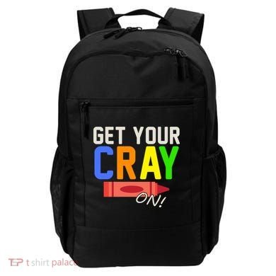 Get Your Cray-On! Fun Back To School Backpack