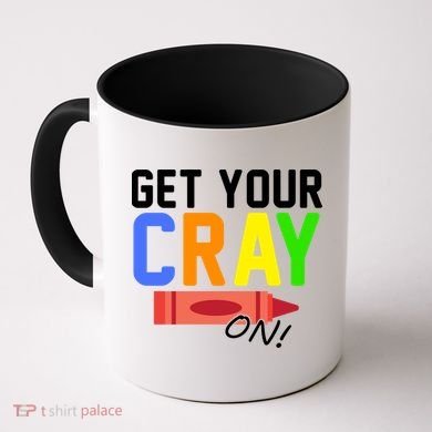 Get Your Cray-On! Fun Back To School Coffee Mug