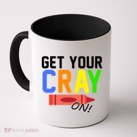 Get Your Cray-On! Fun Back To School Coffee Mug thumb 0