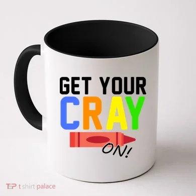 Get Your Cray-On! Fun Back To School Coffee Mug