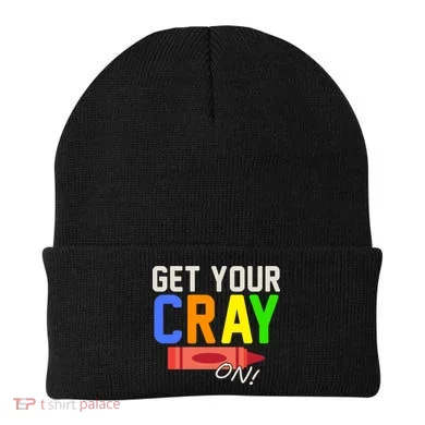 Get Your Cray-On! Fun Back To School Beanie