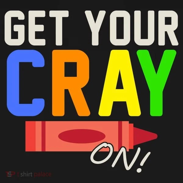 Get Your Cray-On! Fun Back To School Women's Hoodie
