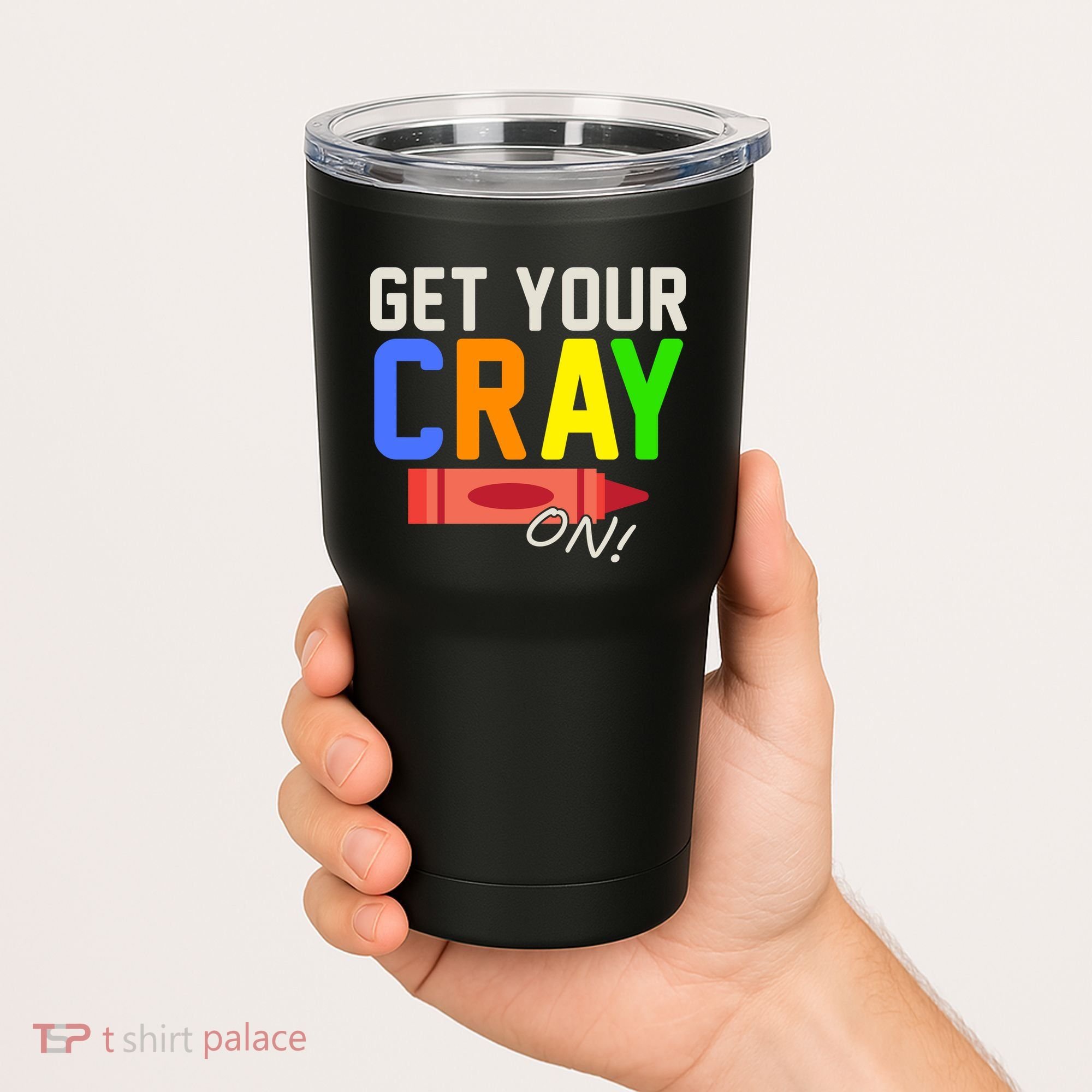 Get Your Cray-On! Fun Back To School Tumbler