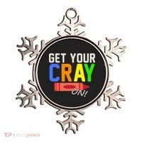 Get Your Cray-On! Fun Back To School Ornament thumb 0