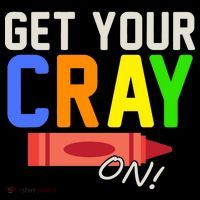 Get Your Cray-On! Fun Back To School Tank Top thumb 6