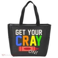 Get Your Cray-On! Fun Back To School Tote Bag thumb 0