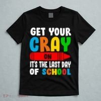 Get Your Crayon It's The Last Day Of School T-Shirt thumb 5