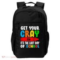 Get Your Crayon It's The Last Day Of School Backpack thumb 0