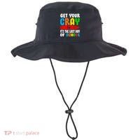 Get Your Crayon It's The Last Day Of School Bucket Hat thumb 0