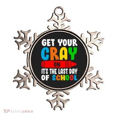Get Your Crayon It's The Last Day Of School Ornament