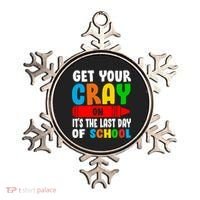 Get Your Crayon It's The Last Day Of School Ornament thumb 0