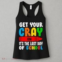 Get Your Crayon It's The Last Day Of School Women's Tank Top thumb 3