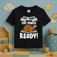 Get Your Fat Pants Ready Toddler T-Shirt thumb 3