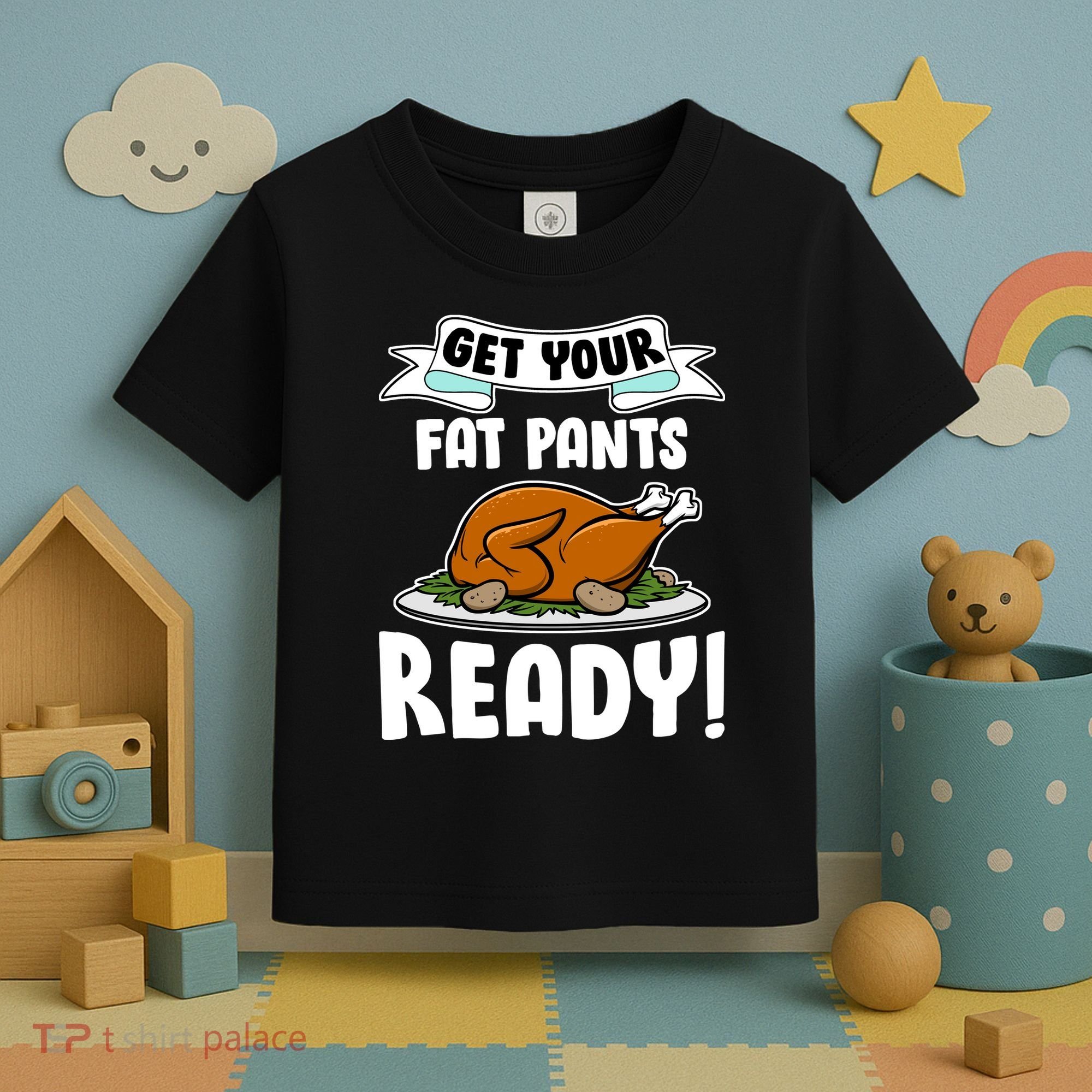 Get Your Fat Pants Ready Toddler T-Shirt