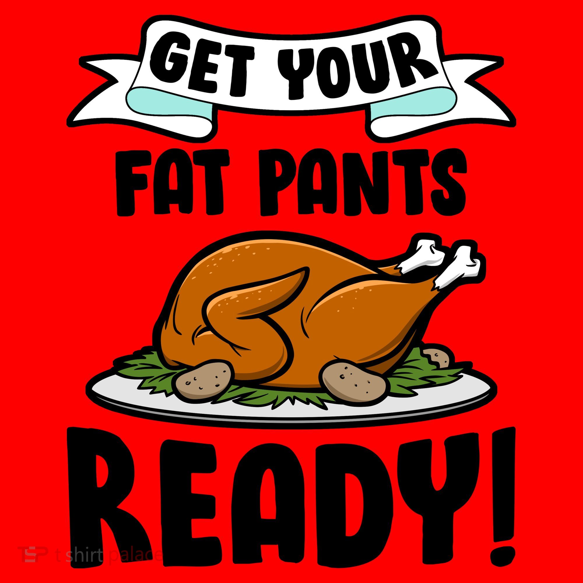Get Your Fat Pants Ready Santa Hat