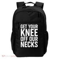 Get Your Knee Off Our Necks Backpack thumb 0