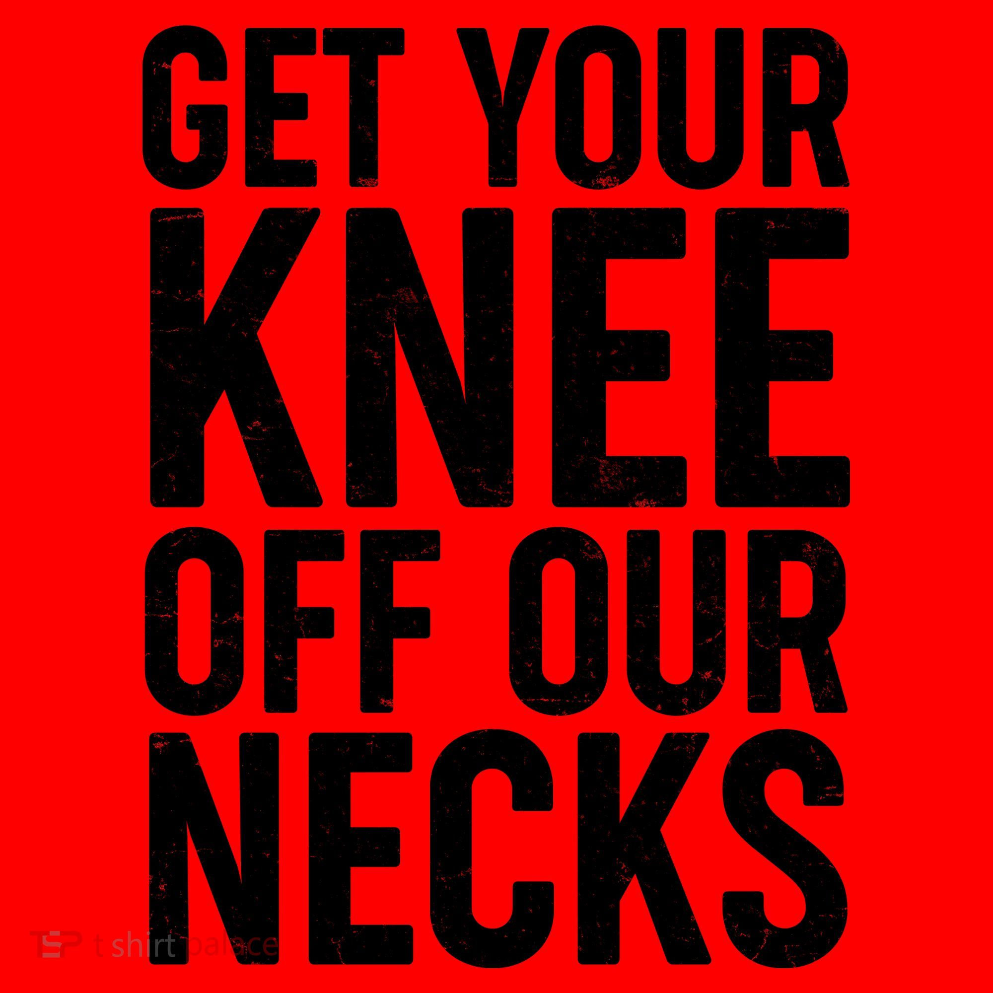 Get Your Knee Off Our Necks Santa Hat