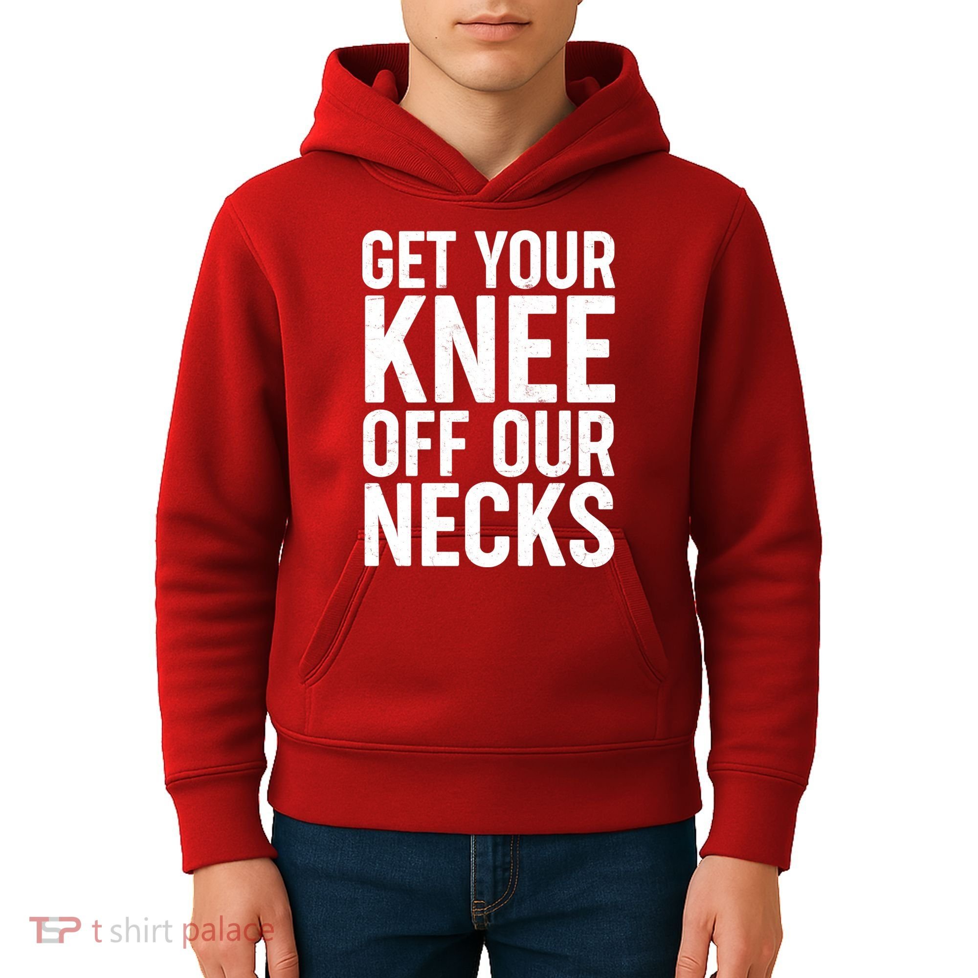 Get Your Knee Off Our Necks Kids Hoodie