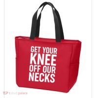 Get Your Knee Off Our Necks Tote Bag thumb 3