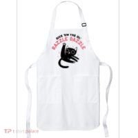 Give Em The Ol Razzle Dazzle Cat Funny Apron thumb 0
