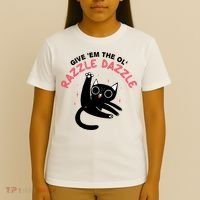 Give Em The Ol Razzle Dazzle Cat Funny T-Shirt thumb 4