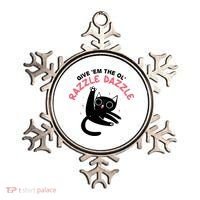 Give Em The Ol Razzle Dazzle Cat Funny Ornament thumb 0