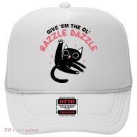 Give Em The Ol Razzle Dazzle Cat Funny Hat thumb 0