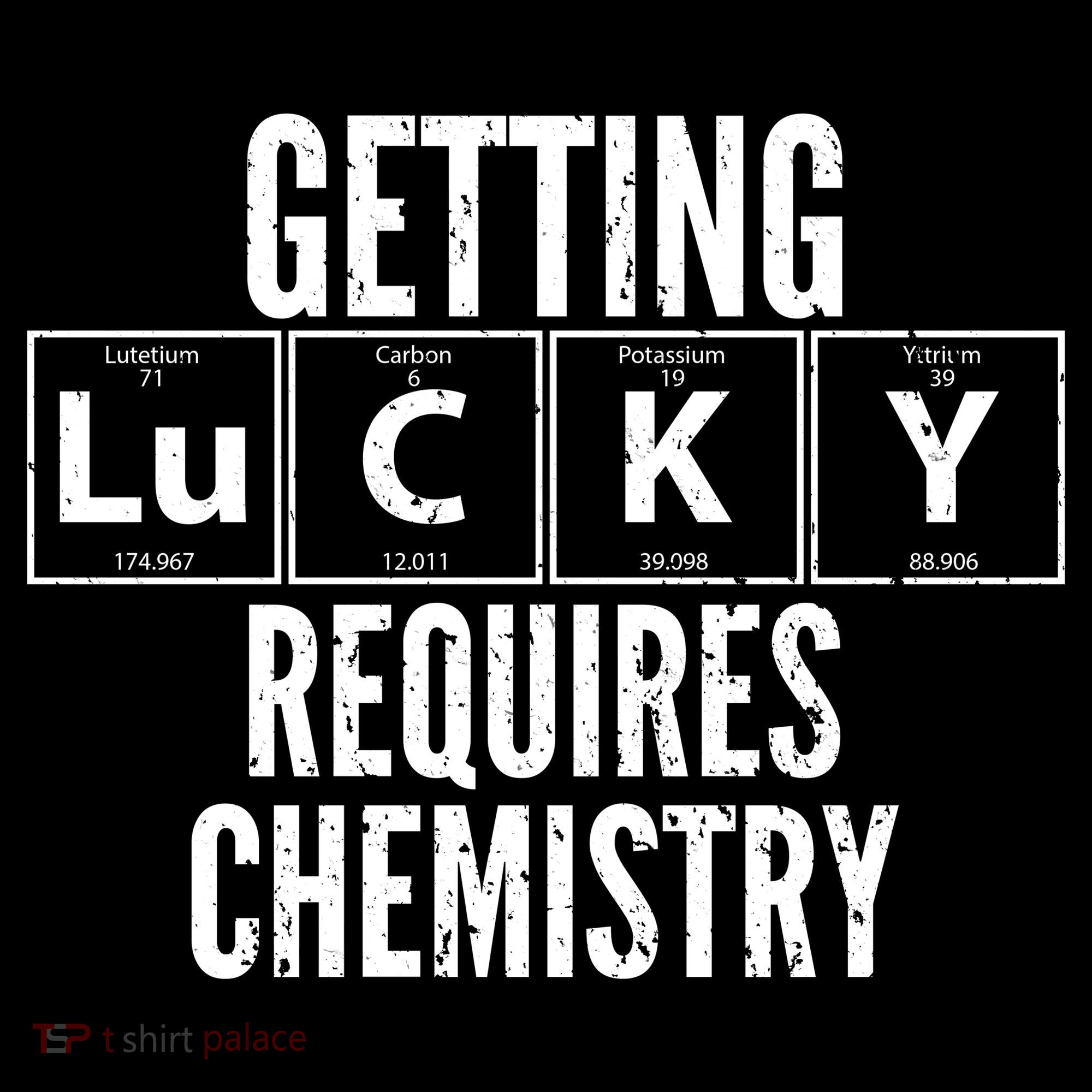 Getting Lucky Requires Chemistry Backpack