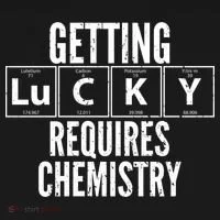 Getting Lucky Requires Chemistry Kids T-Shirt thumb 4
