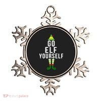 Go Elf Yourself Elf Costume Inappropriate Christmas Xmas Gift Ornament thumb 0