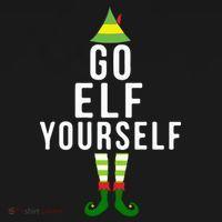 Go Elf Yourself Elf Costume Inappropriate Christmas Xmas Gift Ornament thumb 1